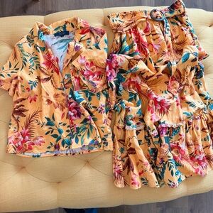 Floral Two-Piece Set